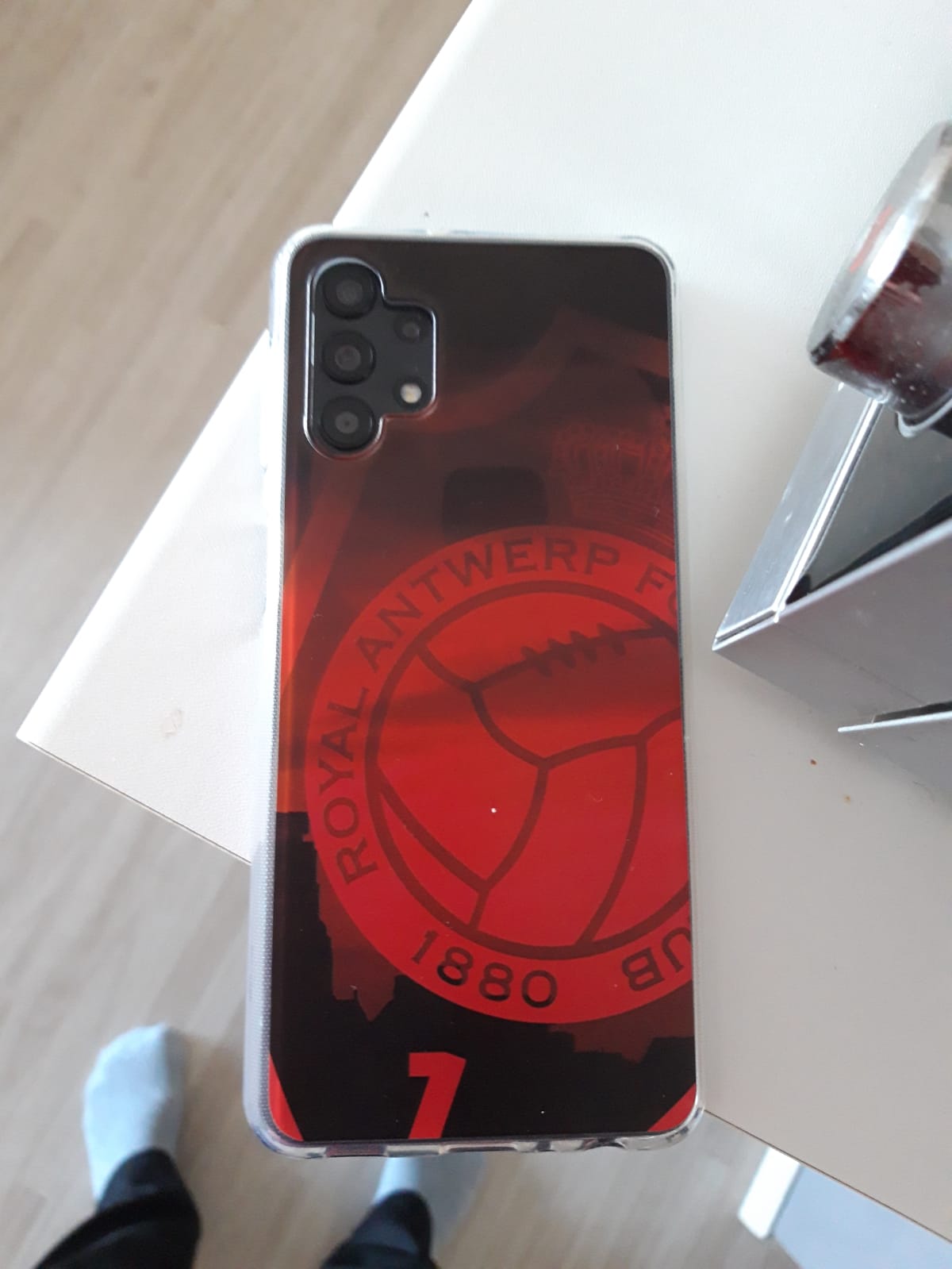Click to view full screen Ontwerp je eigen Samsung Galaxy A32 5G hoesje - soft transparant photo review
