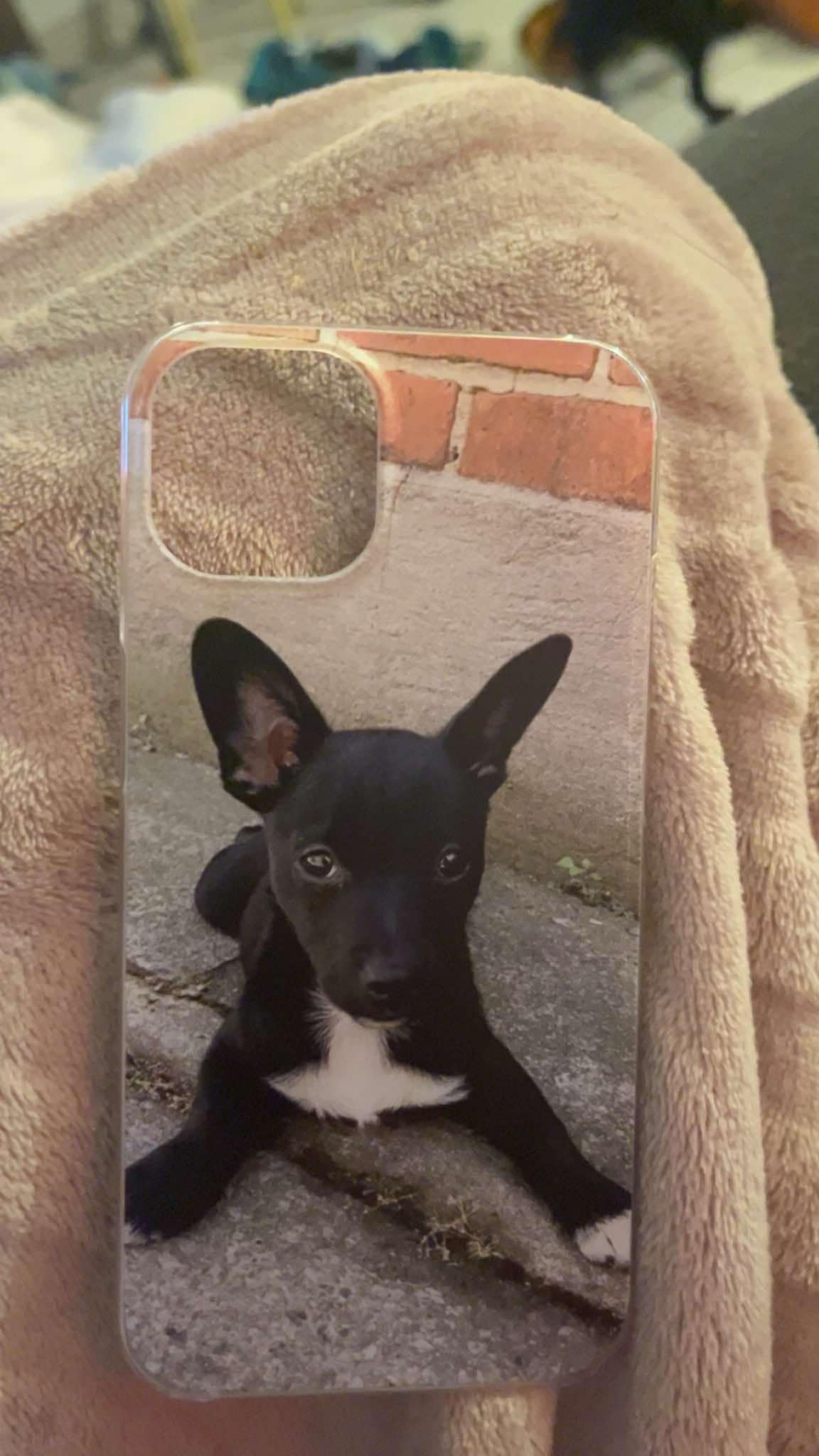 Click to view full screen Ontwerp je eigen iPhone 13 hoesje - hard transparant photo review